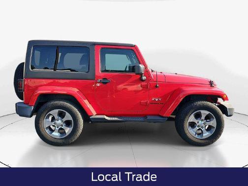 Firecracker Red Clearcoat 2017 Jeep Wrangler Sahara