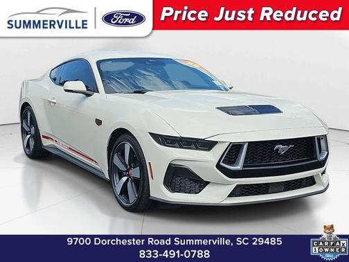 WIMBLEDON WHITE 2025 Ford Mustang GT PREMIUM