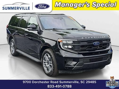 AGATE BLACK METALLIC 2025 Ford Expedition ACTIVE