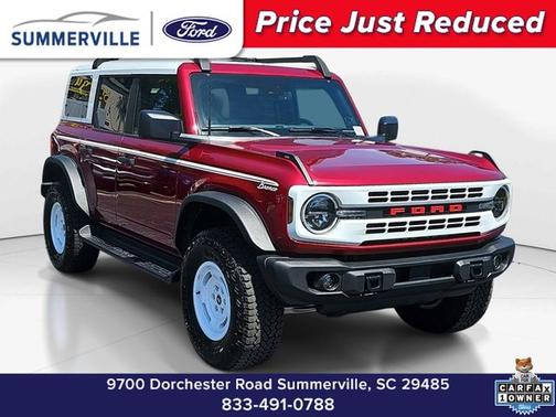 RUBY RED MET TNTD CLEARCOAT 2025 Ford Bronco HERITAGE EDITION