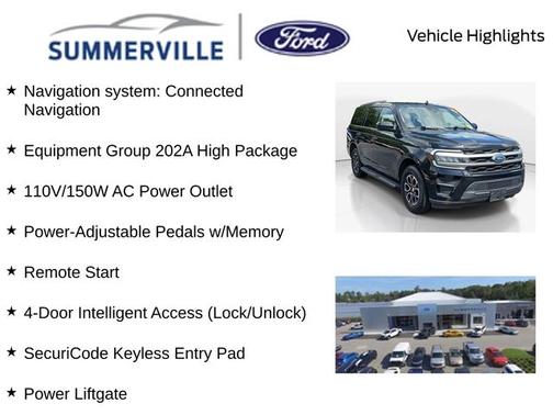 AGATE BLACK METALLIC 2024 Ford Expedition XLT