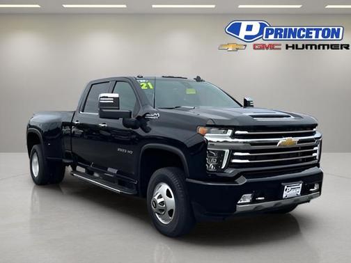 Mosaic Black Metallic 2021 Chevrolet Silverado 3500 High Country