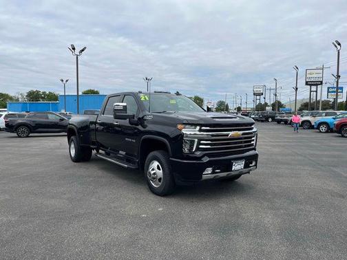 Mosaic Black Metallic 2021 Chevrolet Silverado 3500 High Country