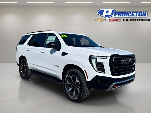 Summit White 2026 GMC Yukon 4WD AT4