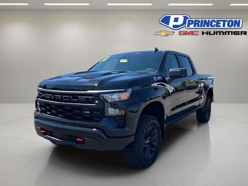Black 2026 Chevrolet Silverado 1500 Custom Trail Boss