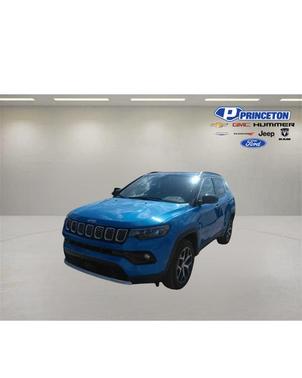 Hydro Blue Pearlcoat 2024 Jeep Compass Limited
