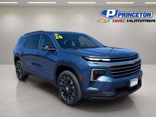 Lakeshore Blue Metallic 2026 Chevrolet Traverse LT
