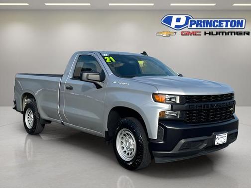 Silver Ice Metallic 2021 Chevrolet Silverado 1500 WT