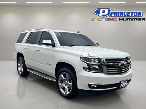 White Diamond Tricoat 2015 Chevrolet Tahoe LTZ