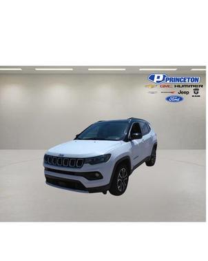 Bright White Clearcoat 2024 Jeep Compass Limited