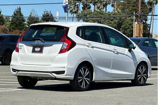 Platinum White Pearl 2019 Honda Fit EX