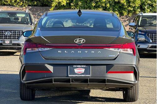 Amazon Gray 2026 Hyundai ELANTRA HEV Blue