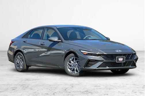 Amazon Gray 2026 Hyundai ELANTRA HEV Blue