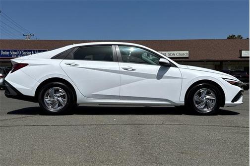 Serenity White 2025 Hyundai ELANTRA SE