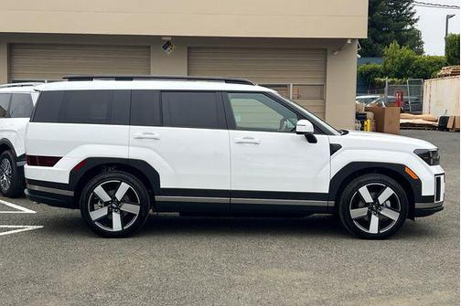 Serenity White 2026 Hyundai SANTA FE Limited