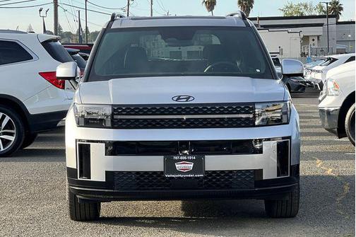 Shimmering Silver 2026 Hyundai SANTA FE HEV Calligraphy