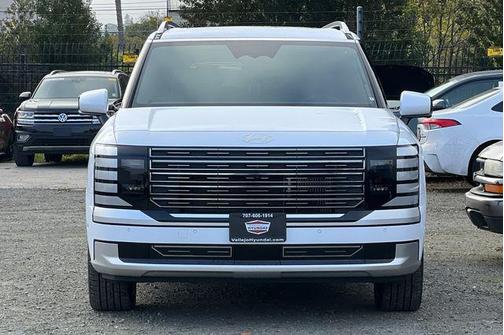 Creamy White Pearl 2026 Hyundai Palisade Hybrid Calligraphy