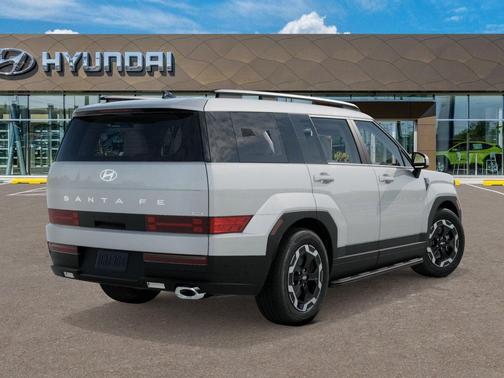 Serenity White 2026 Hyundai SANTA FE SEL 2.4
