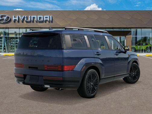 Atlantis Blue 2026 Hyundai SANTA FE HEV Calligraphy