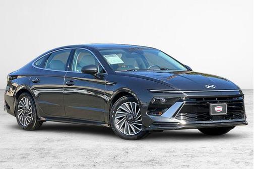 Portofino Gray 2025 Hyundai SONATA Hybrid SE