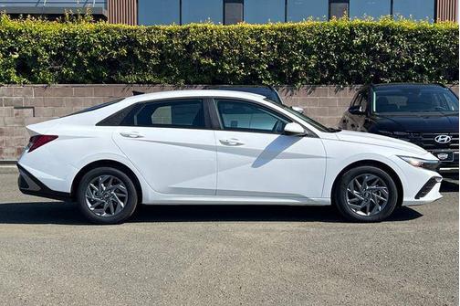 Serenity White 2026 Hyundai ELANTRA HEV Blue