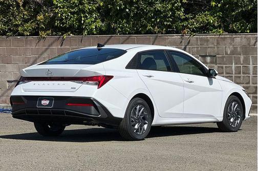 Serenity White 2026 Hyundai ELANTRA HEV Blue