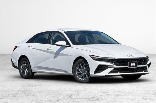 Serenity White 2026 Hyundai ELANTRA HEV Blue