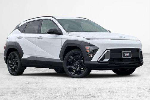 Atlas White 2026 Hyundai KONA SEL Sport SUV