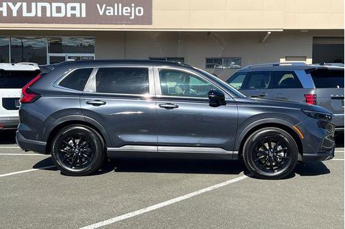 Meteorite Gray Metallic 2025 Honda CR-V Hybrid Sport FWD