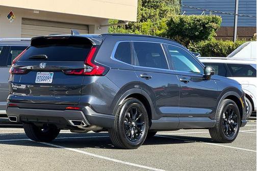 Meteorite Gray Metallic 2025 Honda CR-V Hybrid Sport FWD