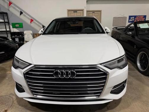 Glacier White Metallic 2020 Audi A6 45 Premium
