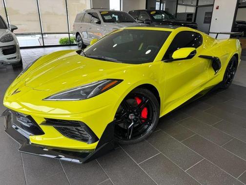 Yellow 2023 Chevrolet Corvette Stingray w/1LT