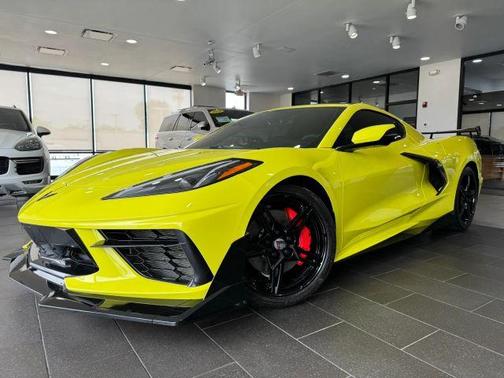Yellow 2023 Chevrolet Corvette Stingray w/1LT