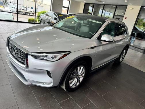 Liquid Platinum 2021 INFINITI QX50 ESSENTIAL