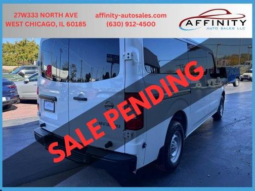 Glacier White 2018 Nissan NV Passenger NV3500 HD S V6/S V8