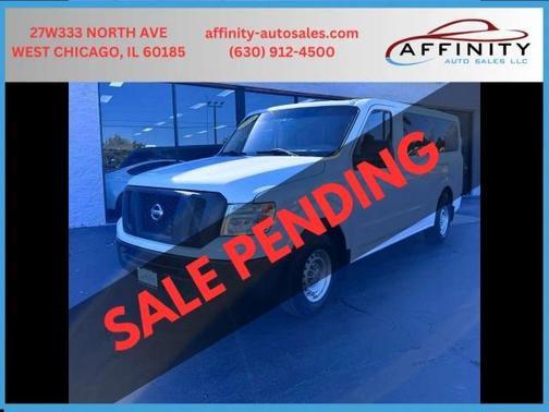 Glacier White 2018 Nissan NV Passenger NV3500 HD S V6/S V8
