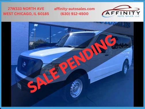Glacier White 2018 Nissan NV Passenger NV3500 HD S V6/S V8