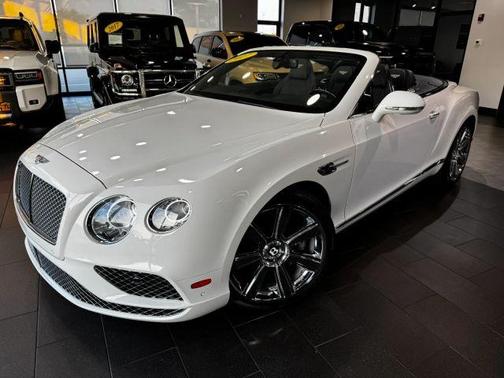 White 2017 Bentley Continental GT V8