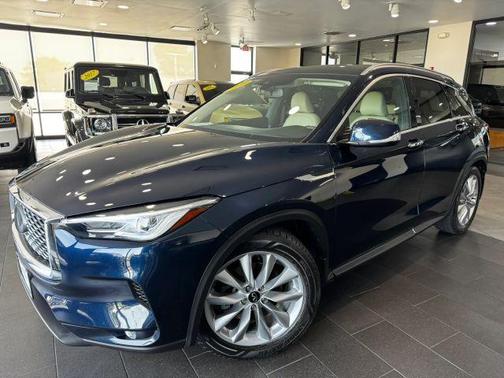 Hermosa Blue 2020 INFINITI QX50 Luxe