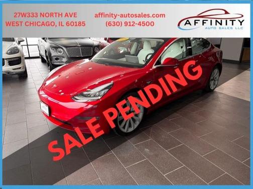Red Multi 2018 Tesla Model 3 Long Range