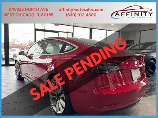 Red Multi 2018 Tesla Model 3 Long Range