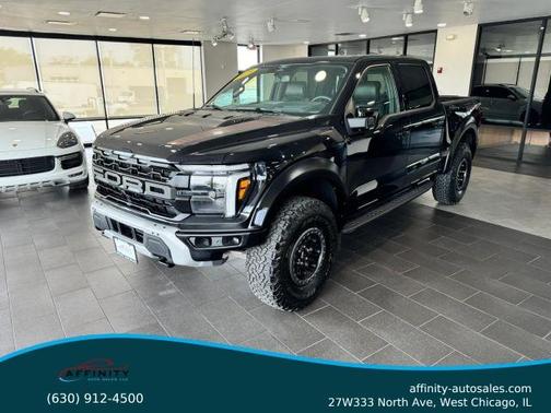 Black 2025 Ford F-150 Raptor