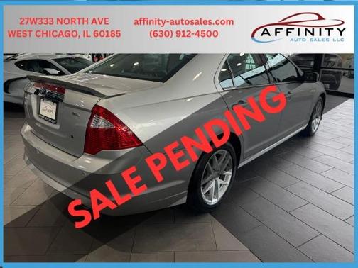 Silver 2012 Ford Fusion SEL