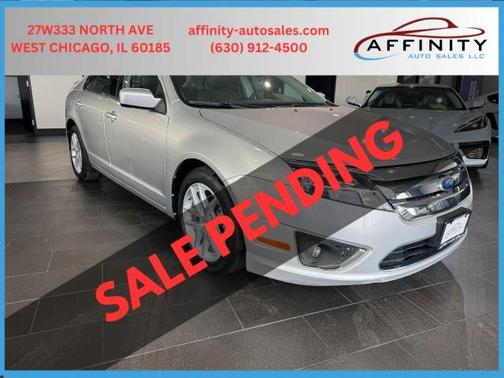 Silver 2012 Ford Fusion SEL
