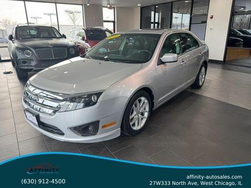 Silver 2012 Ford Fusion SEL