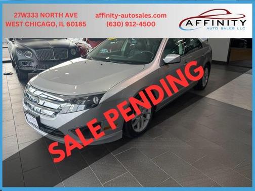 Silver 2012 Ford Fusion SEL