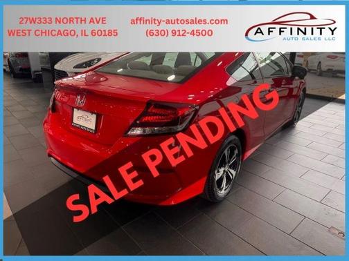 Red 2014 Honda Civic EX