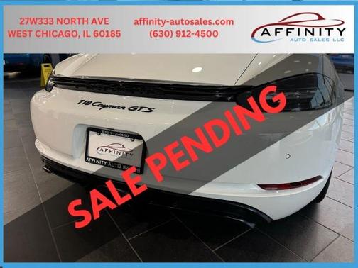 White 2018 Porsche 718 Cayman GTS
