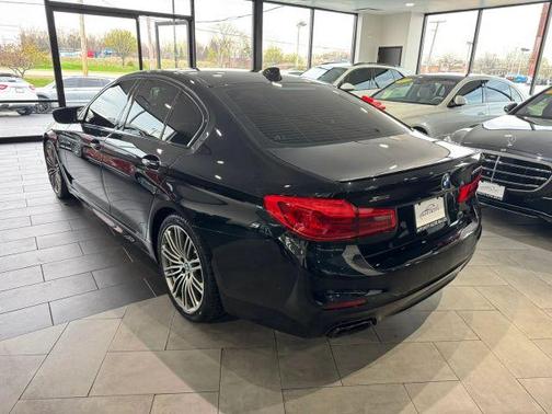 Black 2018 BMW M550 i xDrive