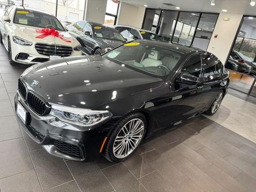 Black 2018 BMW M550 i xDrive